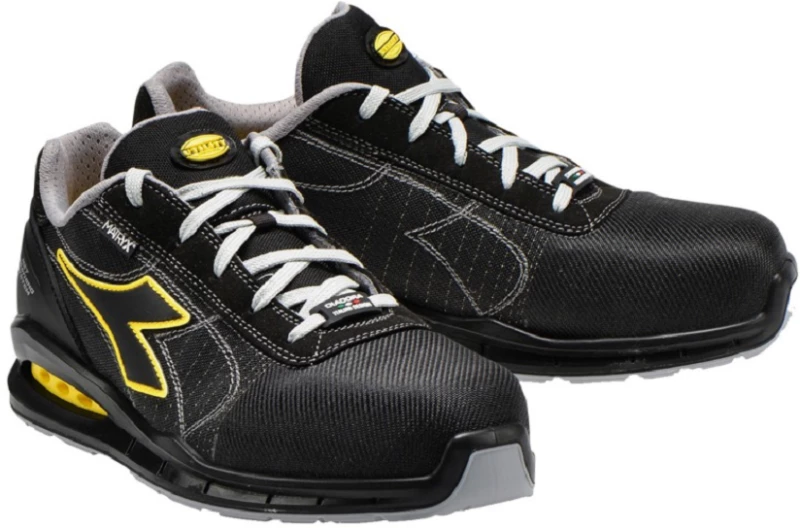 Αδιάβροχο Παπούτσι Ασφαλείας Μαύρο - Diadora Run Net Airbox Matryx Low S3 SRC Black