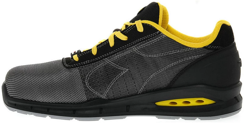 Αδιάβροχο Παπούτσι Ασφαλείας Μαύρο - Diadora Run Net Airbox Matryx Low S3 SRC Black