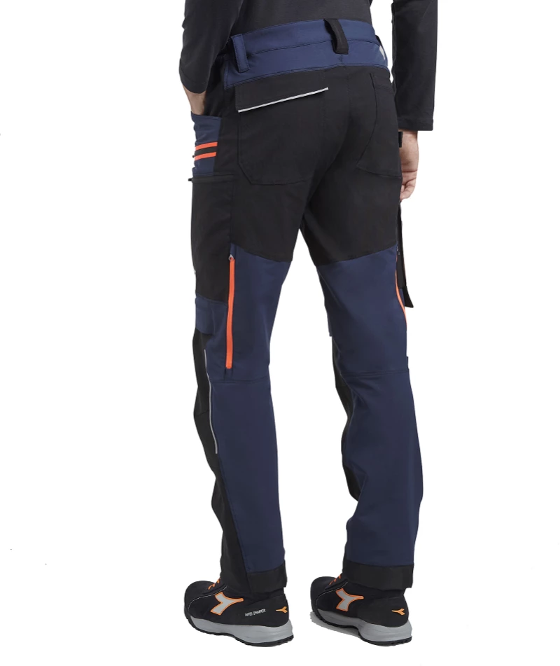 Ελαστικό Cargo Παντελόνι Εργασίας - Diadora Pants Hybrid Performance Blue