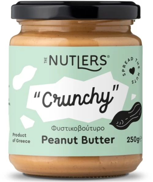 The Nutlers Crunchy Φυστικοβούτυρο 250gr