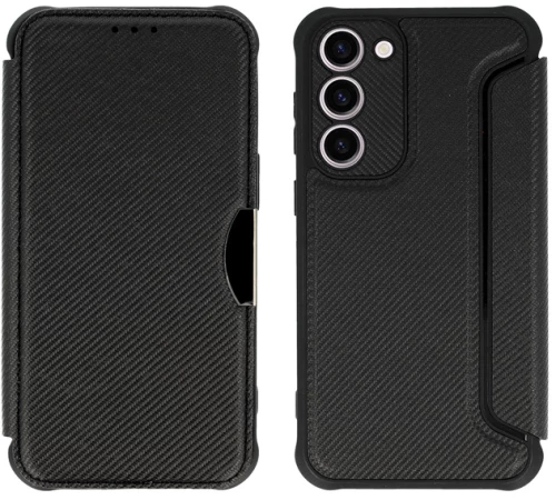 POWERTECH θήκη Razor Carbon MOB-1907 για Samsung Galaxy S23, μαύρη