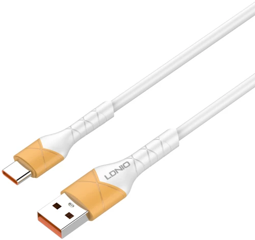 LDNIO καλώδιο USB-C σε USB LS802, 30W, 2m, λευκό