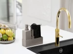 Zone 28078 Dispenser Κουζίνας Σετ/4 Τεμάχια 19x6x20.5εκ., Taupe