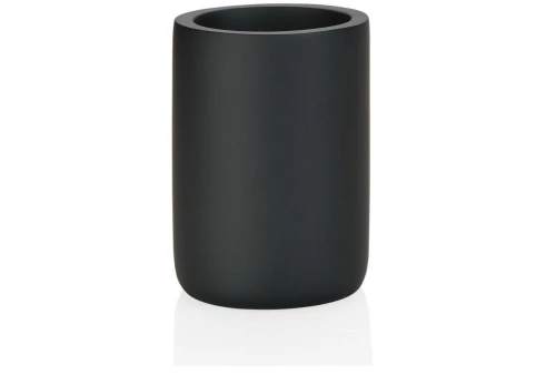 Andrea House Ποτηροθήκη Minimal Polyresin Μαύρη
