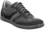 Jomos 3163278740042 Aνατομικό Δερμάτινο Comfort Casual Μαύρο