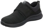 Jomos 328397965000 Aνατομικό Δερμάτινο Comfort Casual Μαύρο