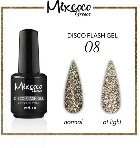 Mixcoco Disco Flash Gel 15ml 08