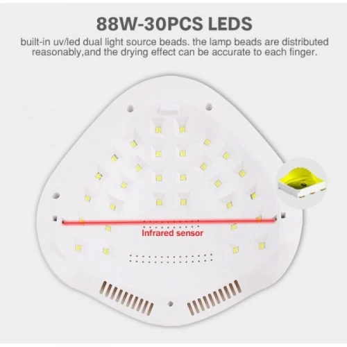 Sun H9 Plus Επαγγελματικό Φουρνάκι Νυχιών UV / LED 88W