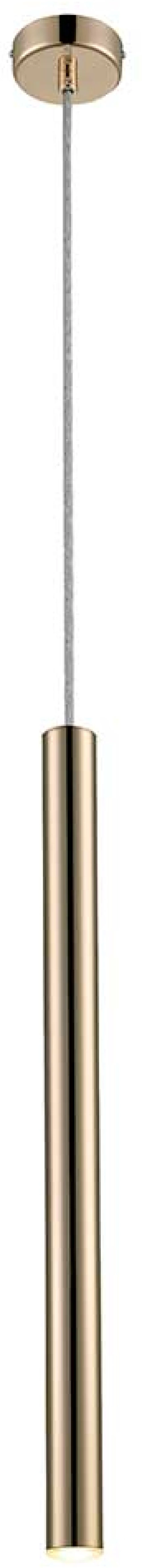 Φωτιστικό Κρεμαστό Viokef Elliot 4201700 Χρυσό Dimmable
