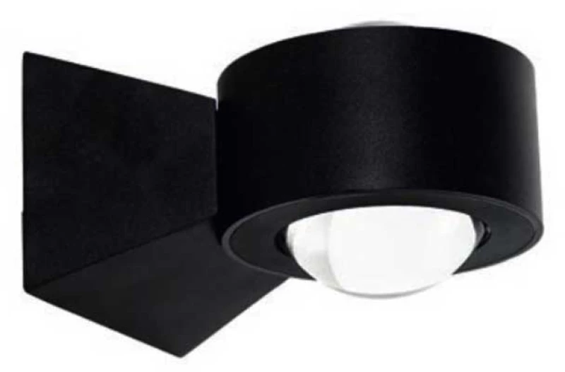 Απλίκα Εξωτερικού Χώρου LED SpotLight 7744 Μαύρη (4000K)