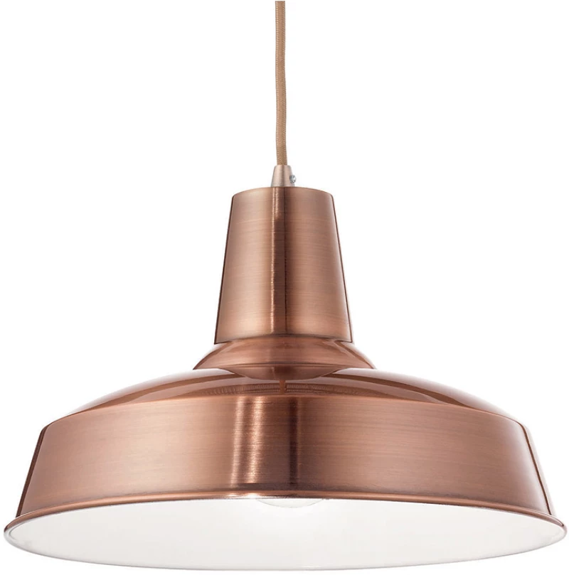 Κρεμαστό Φωτιστικό Ideal Lux Moby 093697 Χαλκός