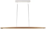 Φωτιστικό Κρεμαστό Ράγα Fabas Luce Ribot 3676-45-215 Ξύλο Δρυς