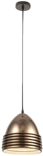 Φωτιστικό Κρεμαστό Fabas Luce Gavia 3609-40-179 Κεραμικό Bronze