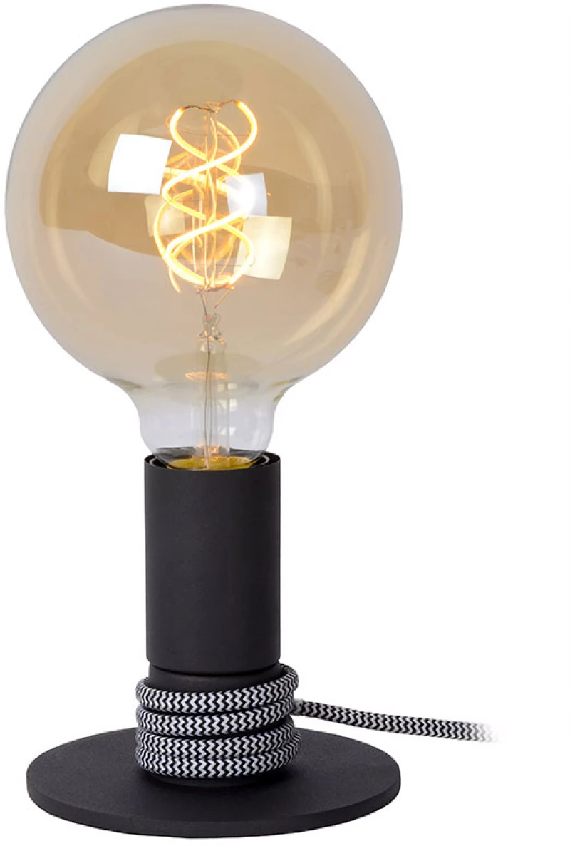 Λάμπα Επιτραπέζια Lucide Marit 45576-01-30 Μαύρη