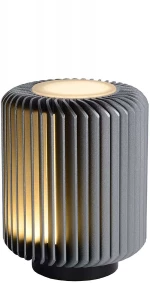Φωτιστικό Επιτραπέζιο Lucide Turbin 26500-05-36 Γκρι