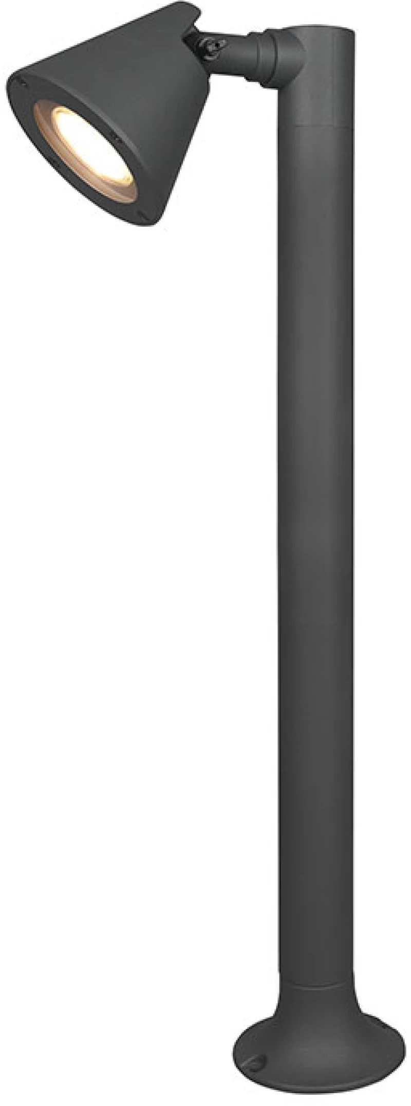 Κολωνάκι Εξωτερικού Χώρου Trio Lighting Kaveri 506060142 Ανθρακί