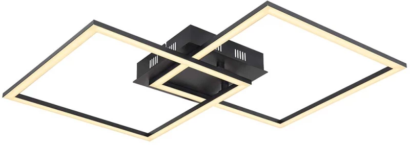 Φωτιστικό Οροφής Globo Lighting Tiny 67246-36 Μαύρο Ματ