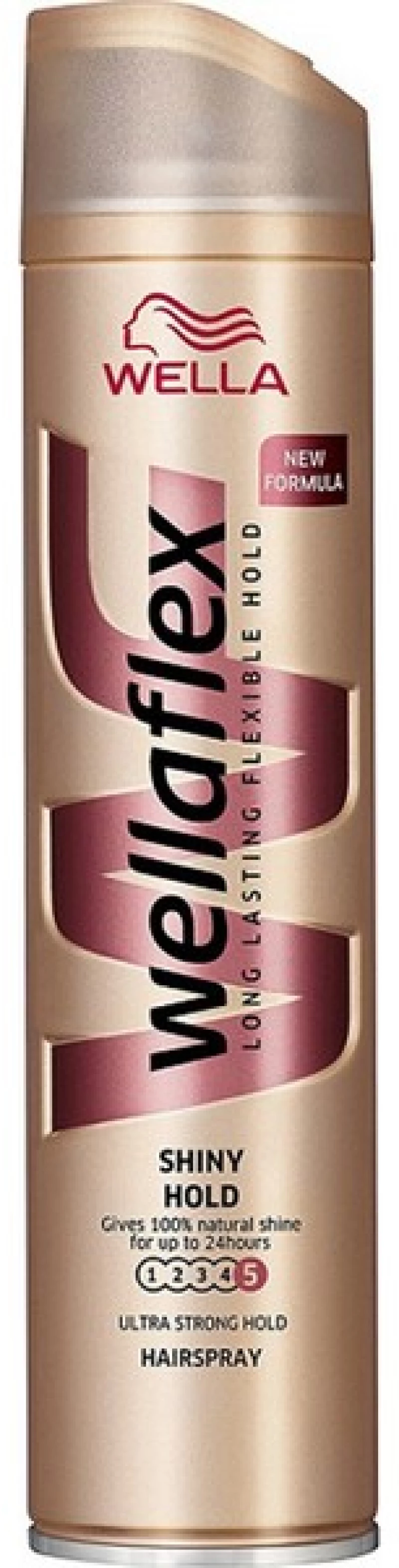 Wella Wellaflex Shiny Hold Ultra Strong Hairspray No5 250ml