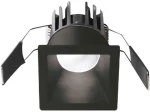 Φωτιστικό Σποτ Χωνευτό Gea Luce Qebui GFA961N Μαύρο Ματ (4000K)