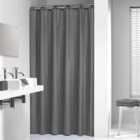 Sealskin Υφασμάτινη Κουρτίνα Μπάνιου Madeira 240x200εκ. Γκρι