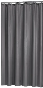 Sealskin Υφασμάτινη Κουρτίνα Μπάνιου Madeira 240x200εκ. Γκρι