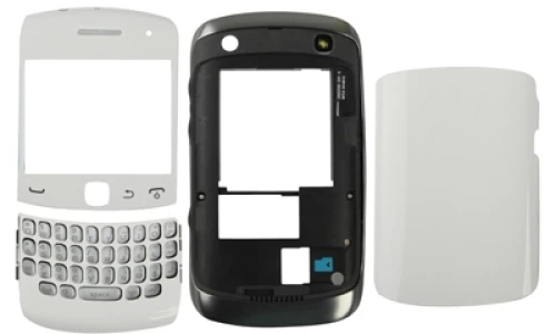 Full Housing Cover for BlackBerry Curve 9360, White (Version)(White) (OEM)