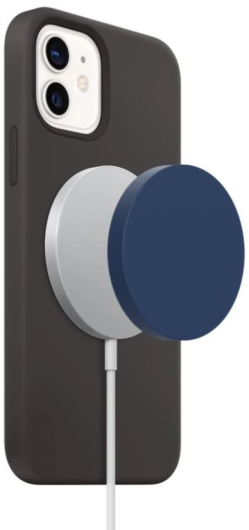 Magsafe Wireless Charger Silicone Protective Case(Dark Blue) (OEM)