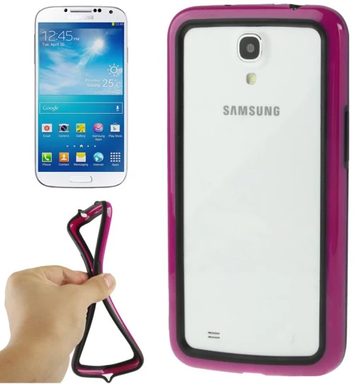 Scratch Resistance Plastic + TPU Bumper Frame Case for Galaxy Mega 6.3 / i9200 (OEM)