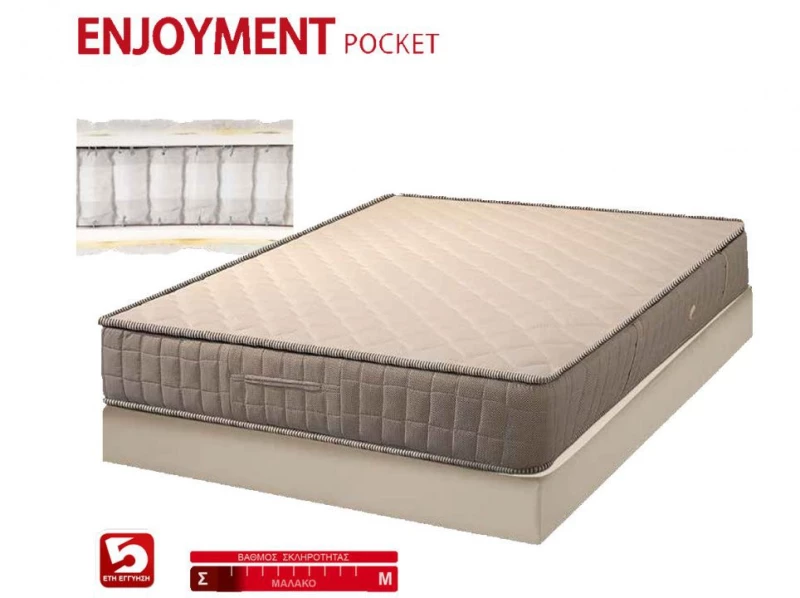 KPS/ STROM  ENJOYMENT ΣΤΡΩΜΑ ΑΝΑΤΟΜΙΚΟ ΔΙΠΛΟ 160Χ190X23 ΕΚ KPS-08.00.82-1