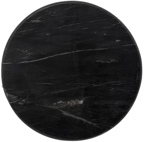 Πιατέλα marble μαύρο Φ30
