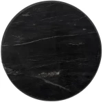 Πιατέλα marble μαύρο Φ30