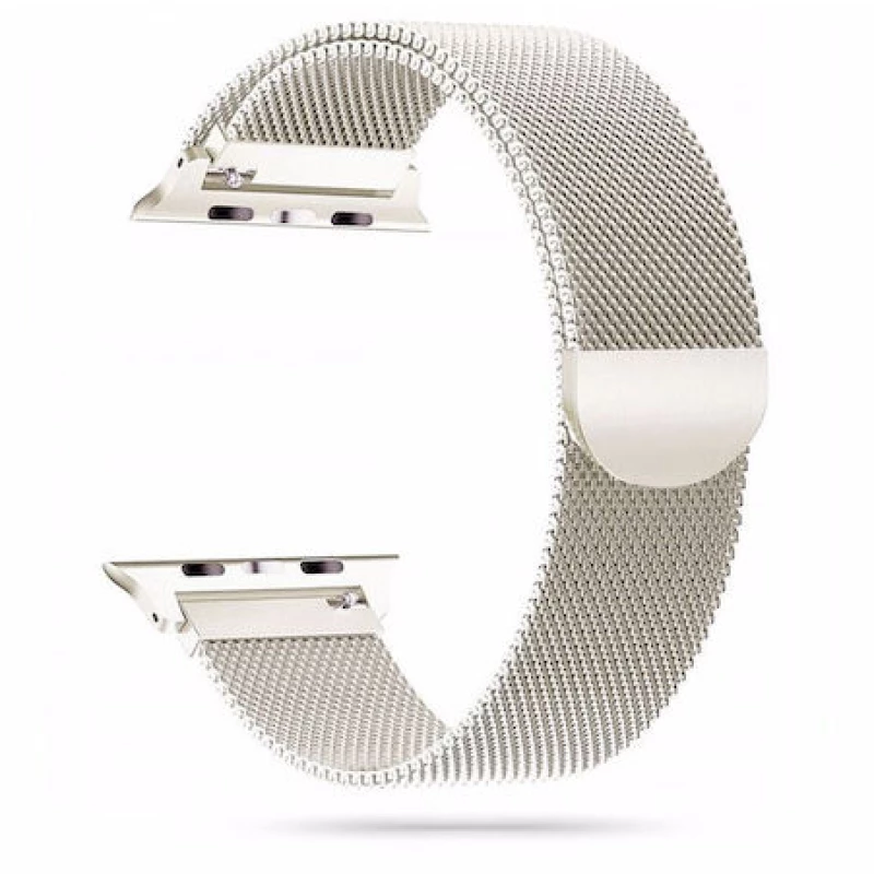 Tech-Protect® Milanese Ανταλλακτικό Λουράκι για Apple Watch 42/44/45/49mm- Starlight