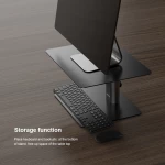 Nillkin® Highdesk Adjustable Stand Ρυθμιζόμενη Βάση Στήριξης Για Οθόνες Υπολογιστή - Silver