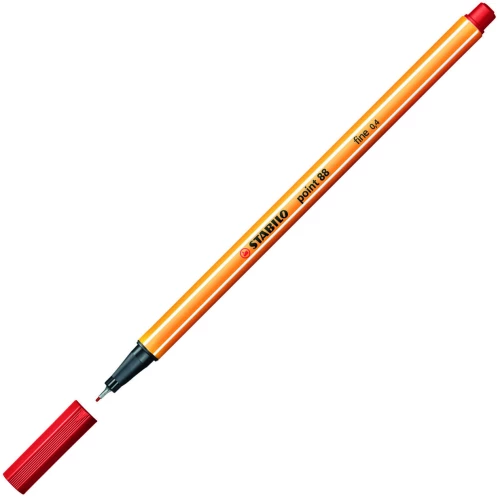 ΜΑΡΚΑΔΟΡΟΣ STABILO POINT 88/40 ΚΟΚΚΙΝΟ 0.4mm