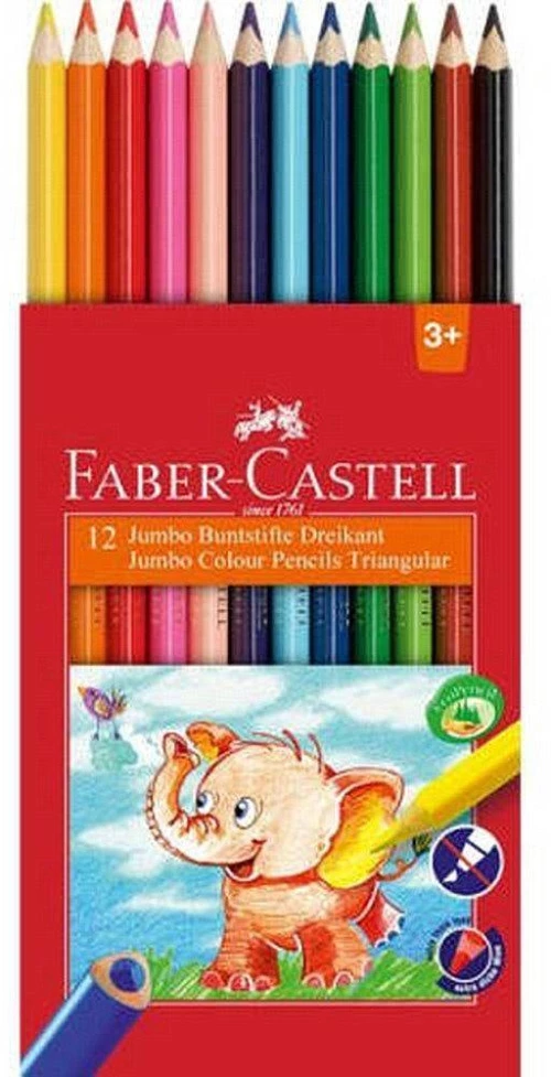 116501-FABER CASTELL ΞΥΛΟΜΠΟΓΙΕΣ JUMBO