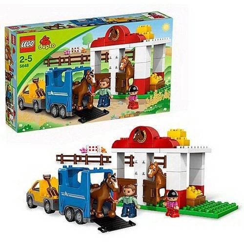 5648-DUPLO-HORSE STABLES
