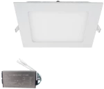 STELLAR LED ΠΑΝΕΛ ΤΕΤΡΑΓΩΝΟ ΧΩΝΕΥΤΟ 12W 4000K+ ΚΙΤ ΑΣΦΑΛΕΙΑΣ