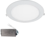STELLAR LED ΠΑΝΕΛ ΣΤΡΟΓΓΥΛΟ ΧΩΝΕΥΤΟ 24W 2700K+ ΚΙΤ ΑΣΦΑΛΕΙΑΣ
