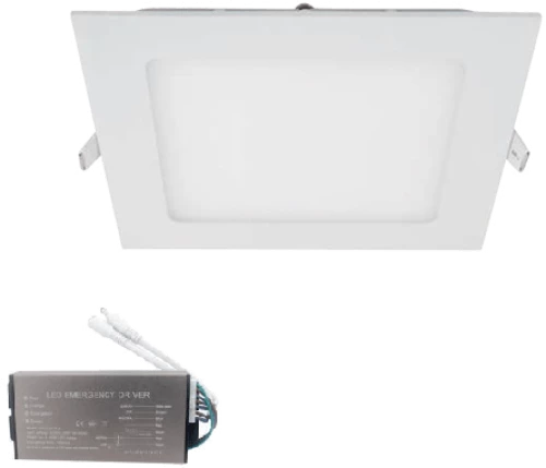 LED ΠΑΝΕΛ ΤΕΤΡΑΓΩΝΟ ΧΩΝΕΥΤΟ 18W 4000K+ ΚΙΤ ΑΣΦΑΛΕΙΑΣ