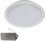 LED ΠΑΝΕΛ ΣΤΡΌΓΓΥΛΟ 10W 6500K IP65+ ΚΙΤ ΑΣΦΑΛΕΙΑΣ