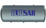 Boiler ILIOSAK Glass 200 lt τριπλής ενέργειας