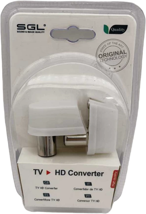 Βυσμα κεραίας TV Coax γωνιακό - 2pcs - 1820-2  - 098722