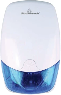 POWERTECH σειρήνα PT-1137  εξωτερικού χώρου  110dB  μπλε