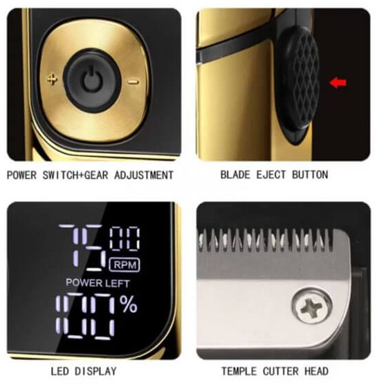 Kemei KM-2028 Ξυριστική Μηχανή Προσώπου Επαναφορτιζόμενη