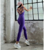 Jumpsuit Push-Up και Σμίλευσης Q-458 Purple