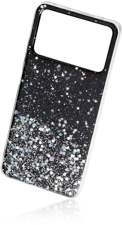 Naxius Case Glitter Black XiaoMi Mi Poco X4 Pro 5G Naxius