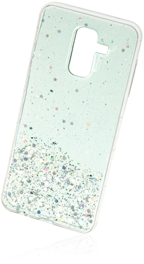 Naxius Case Glitter Green Samsung A6 Plus 2018 Naxius