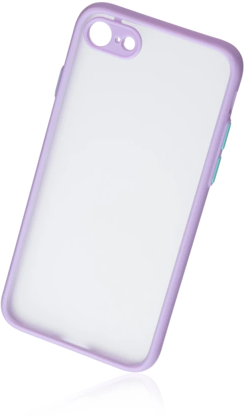 Naxius Case Rubber Frame Purple iPhone 7 - 8 - SE20 - SE22 Naxius