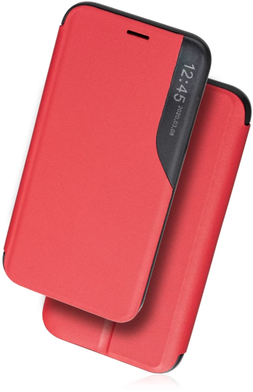 Naxius Case Smart Window Magnet Red Samsung S22 5G Naxius