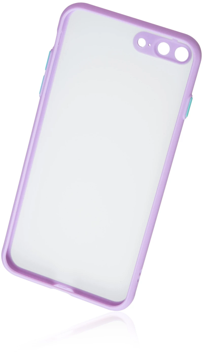 Naxius Case Rubber Frame Purple iPhone 7 Plus / 8 Plus Naxius